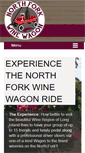 Mobile Screenshot of northforkwinewagon.com
